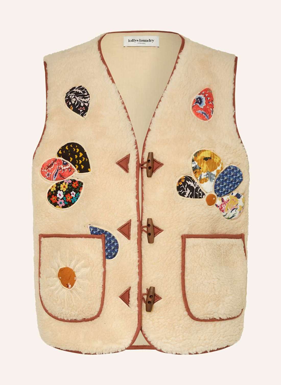 Меховой жилет тедди HUGOLL