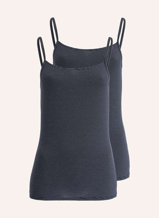 синий/белый в полоску