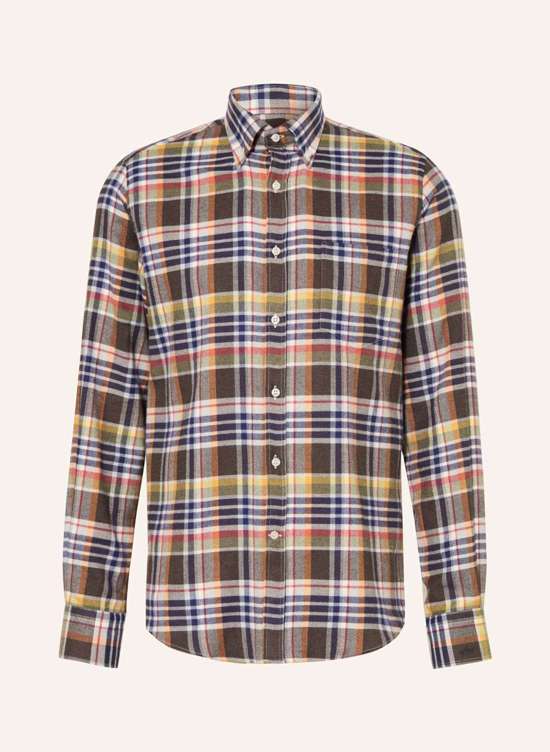 Фланелевая рубашка стандартного кроя