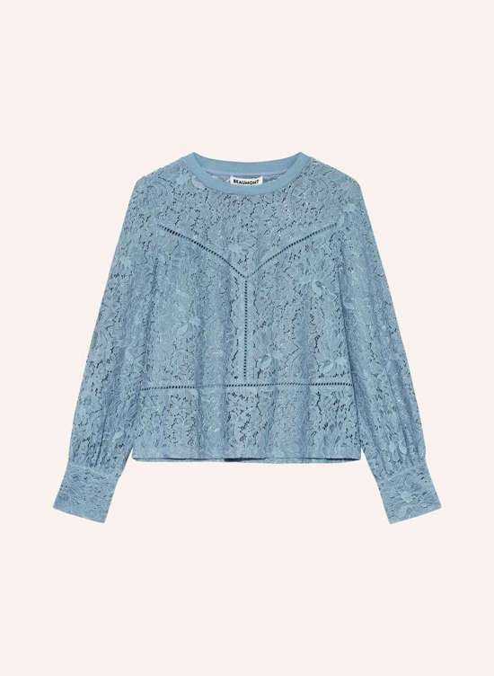 синий серый