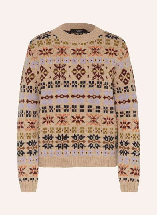 верблюжий/светло-лиловый/оливковый