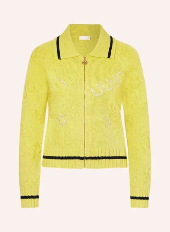 Кардиган с драгоценными камнями