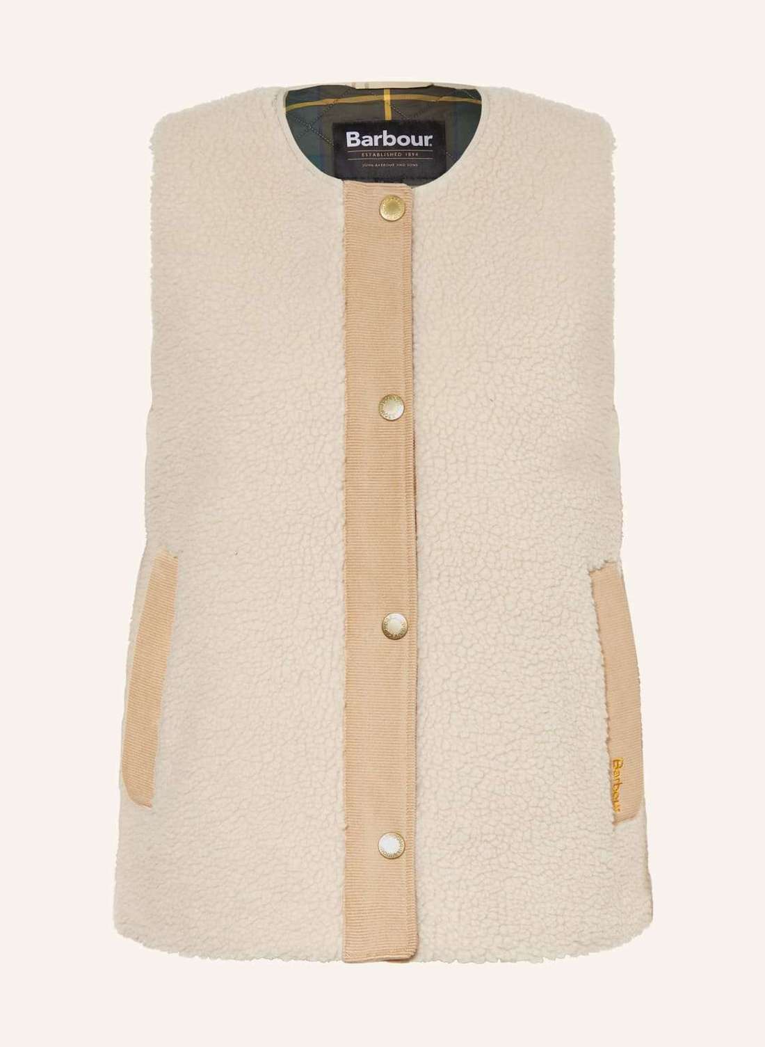 Меховой жилет тедди DULSIE