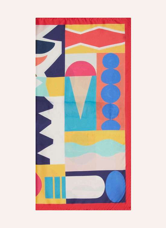 розовый/темно-желтый/темно-синий