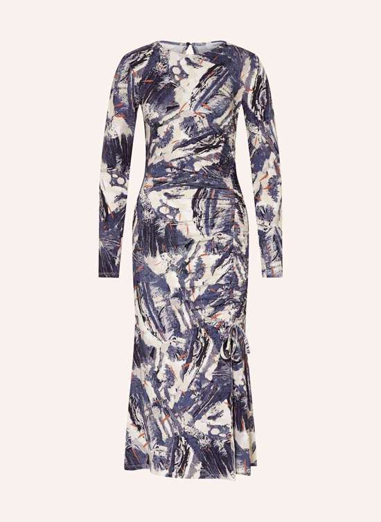 темно-синий/кремовый/бежевый