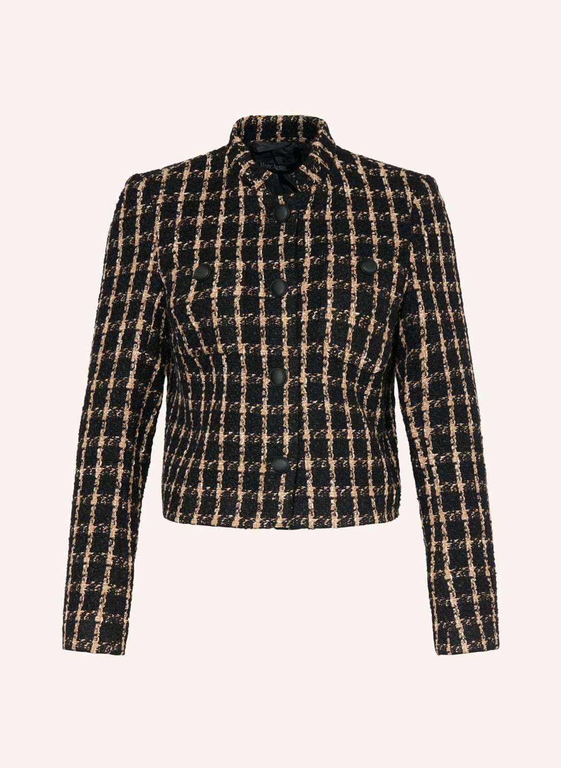 Куртка свободного кроя из букле