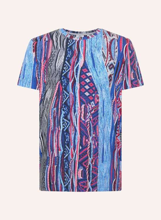 синий/ярко-розовый