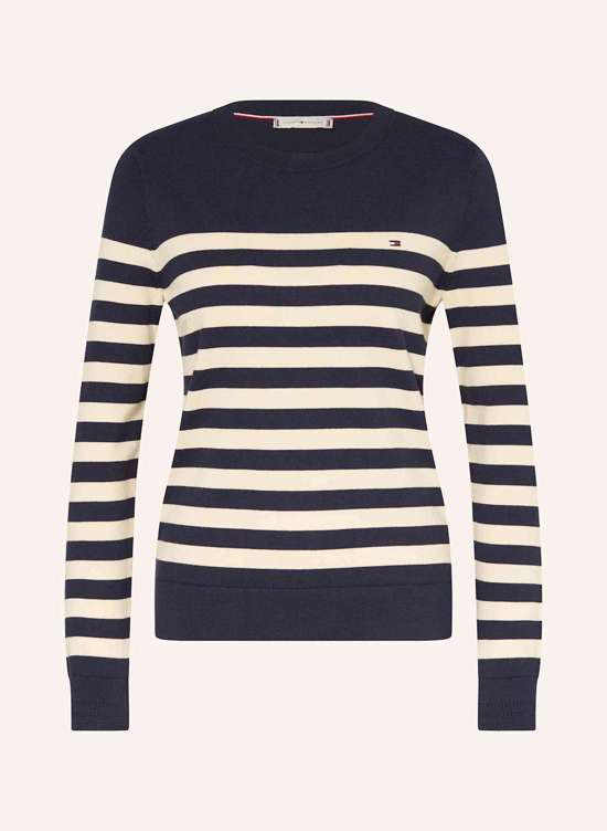 темно-синий/бежевый