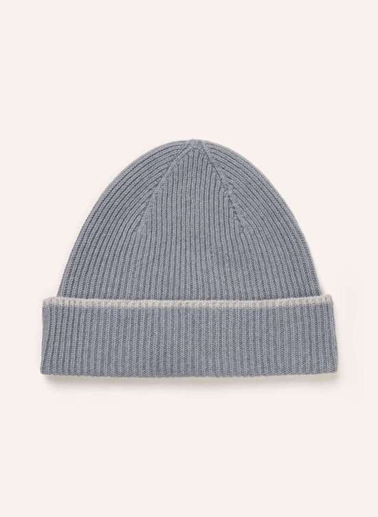 синий серый