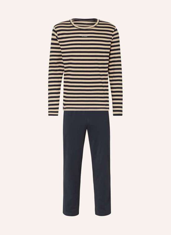 синий/кремовый