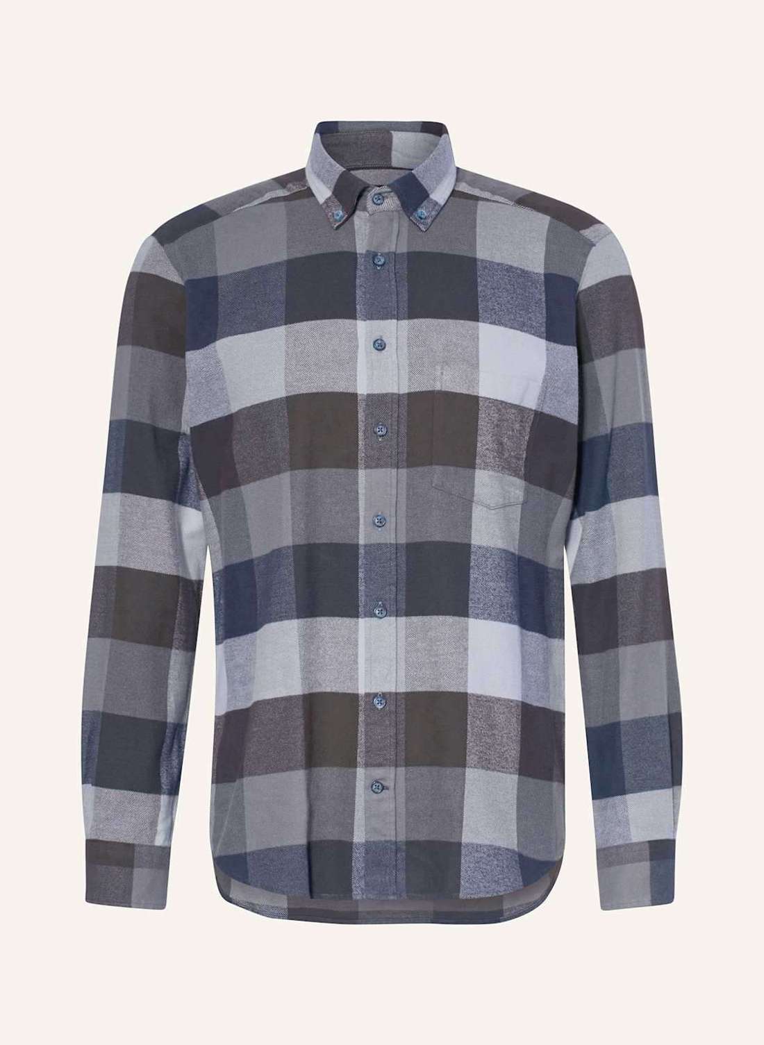 Фланелевая рубашка стандартного кроя