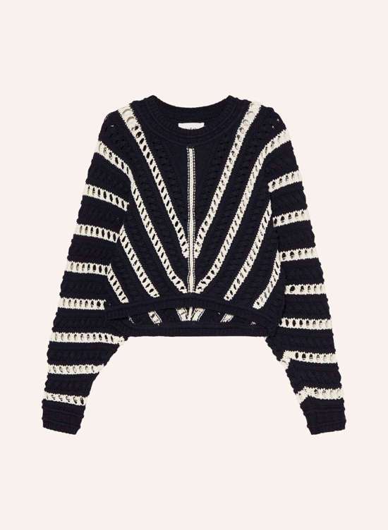 темно-синий/белый