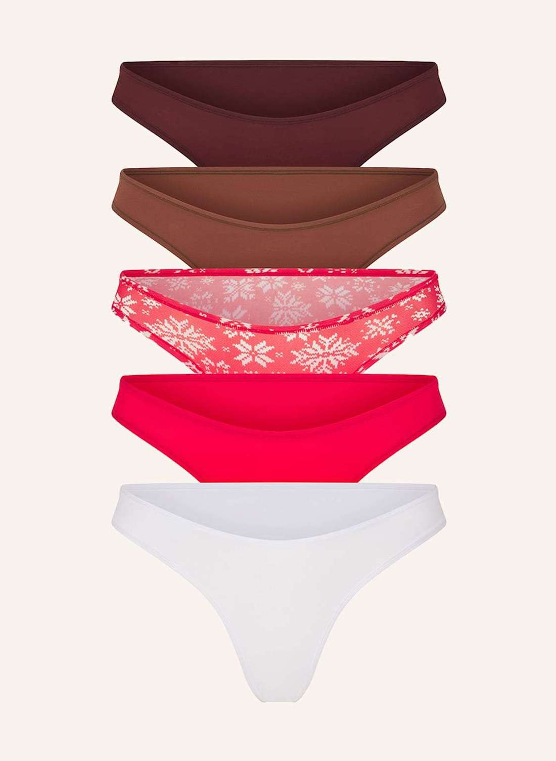 Упаковка из 5 стрингов FITS EVERYBODY