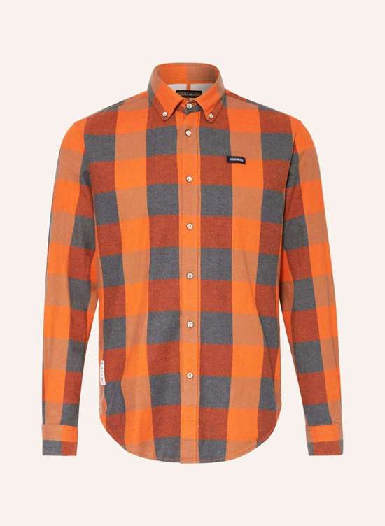 оранжевый/зеленый/темно-коричневый