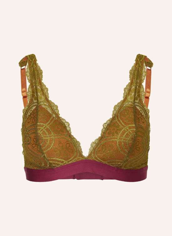 зеленый/темно-красный