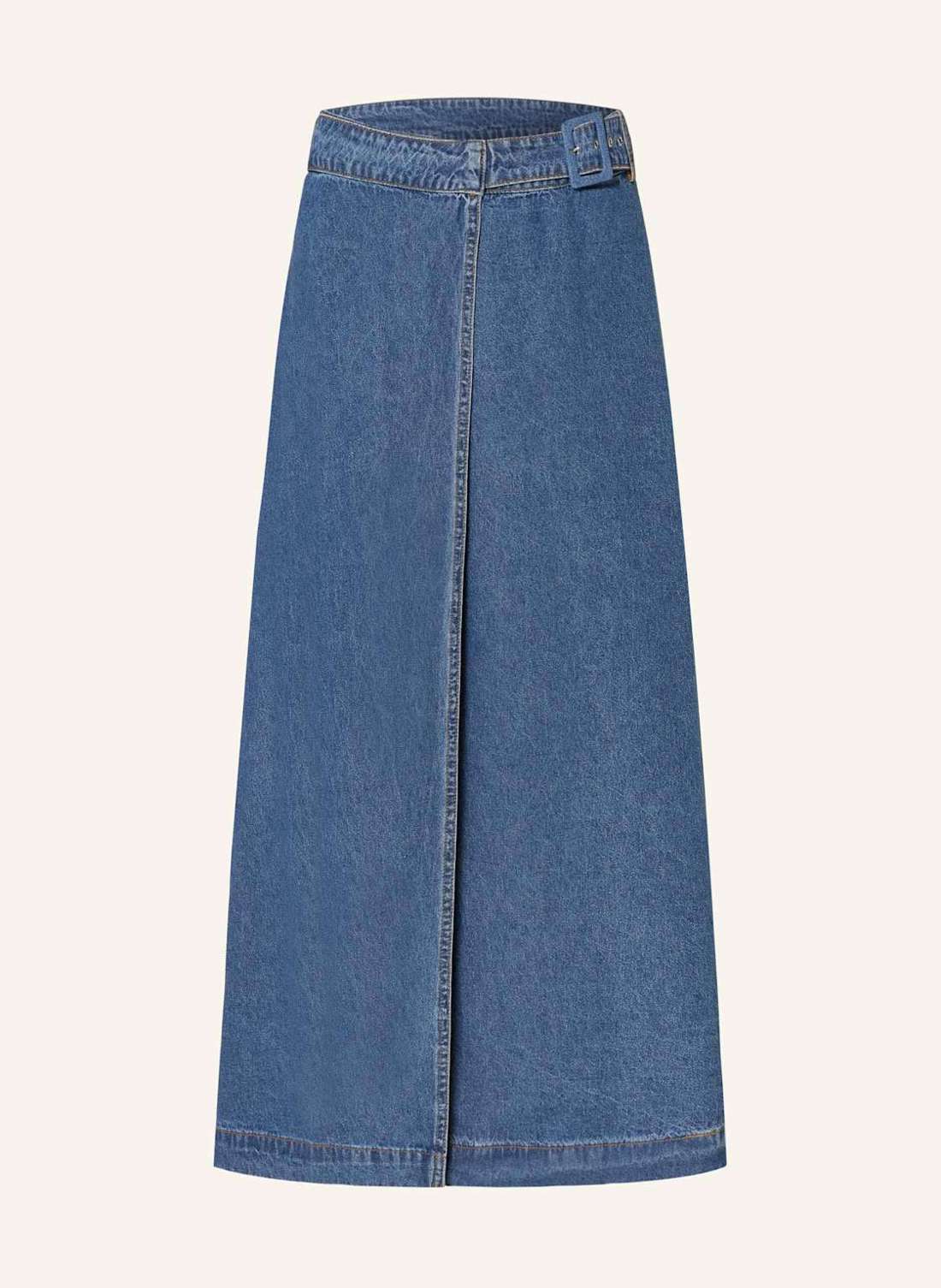 Джинсовая юбка с запахом NINA