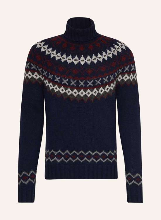 темно-синий/темно-красный/белый