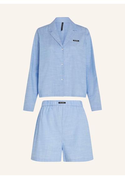 KARL LOGO PAJAMA SHORTS SET