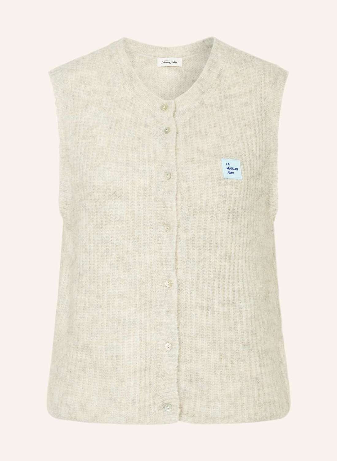 Вязаный жилет из альпаки EAST