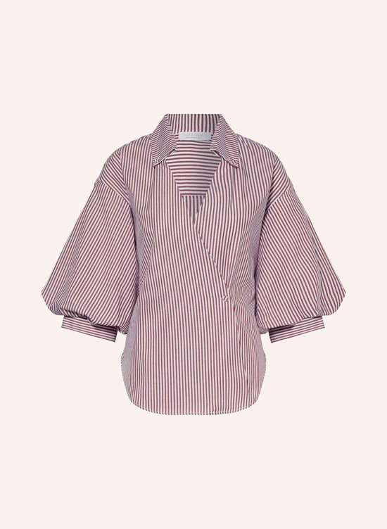 белый/темно-красный