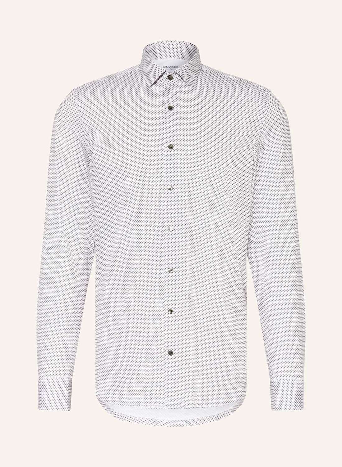 Облегающая рубашка с удлиненными рукавами