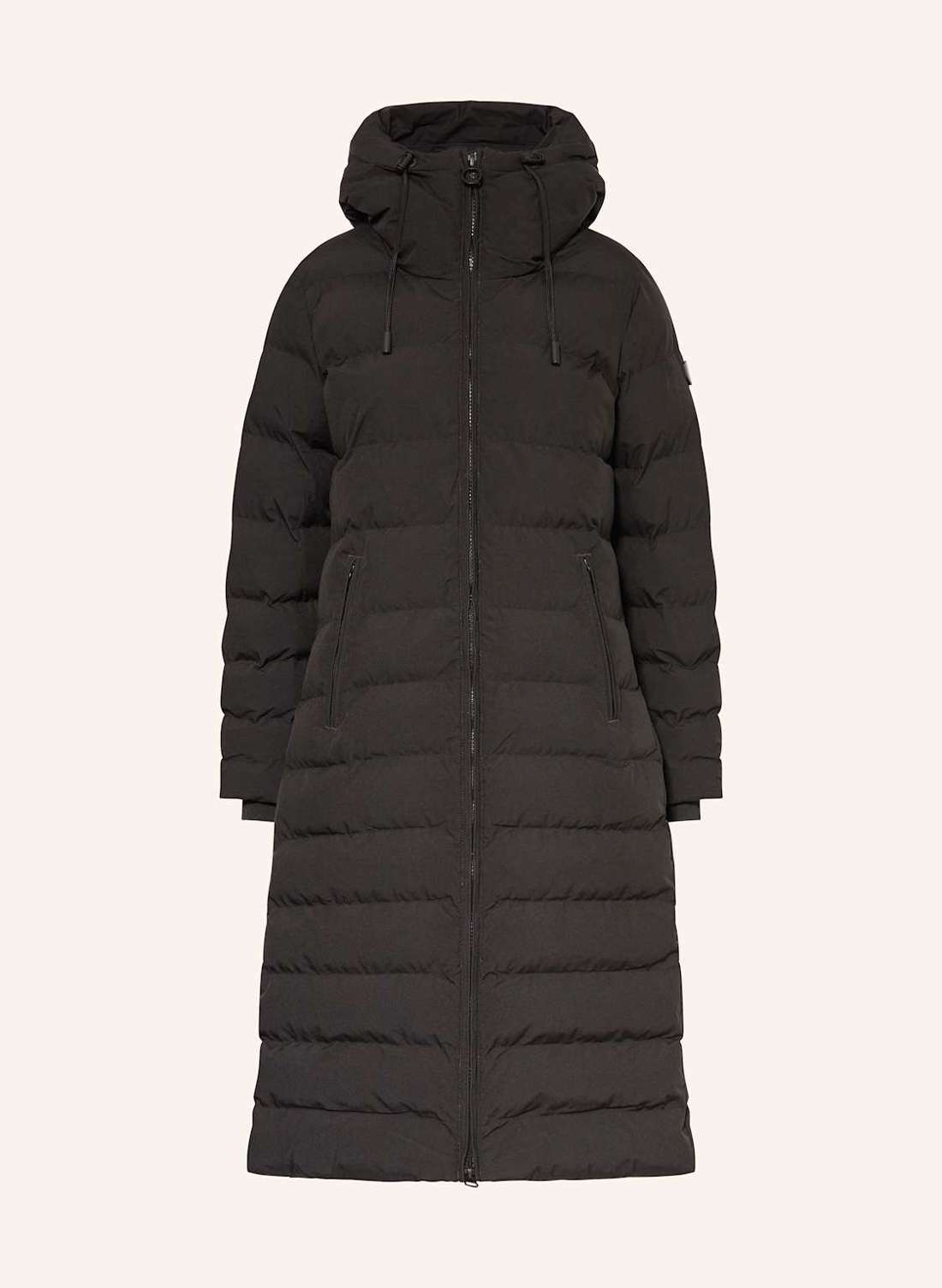 Стеганое пальто