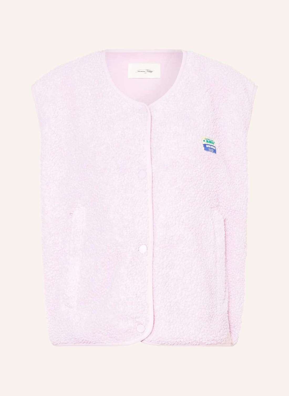 Меховой жилет тедди HOKTOWN