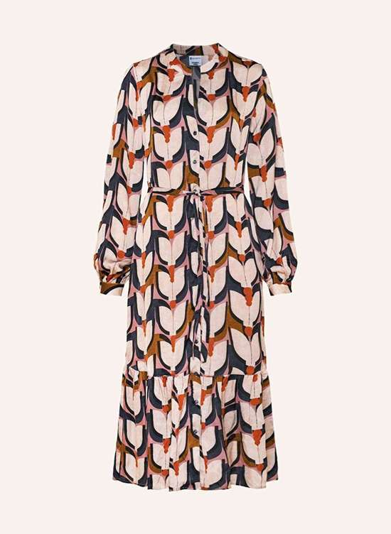 светло-розовый/темно-синий/коричневый