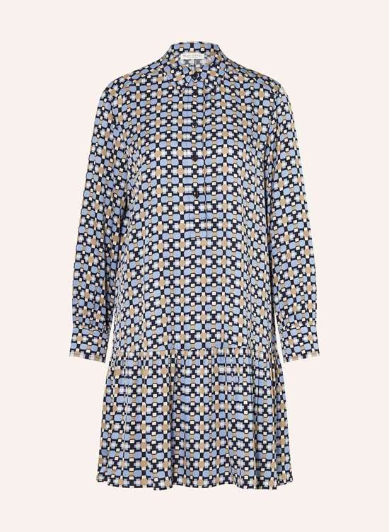 светло-синий/темно-синий/бежевый