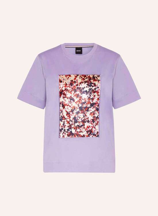 лиловый/красный/кремовый