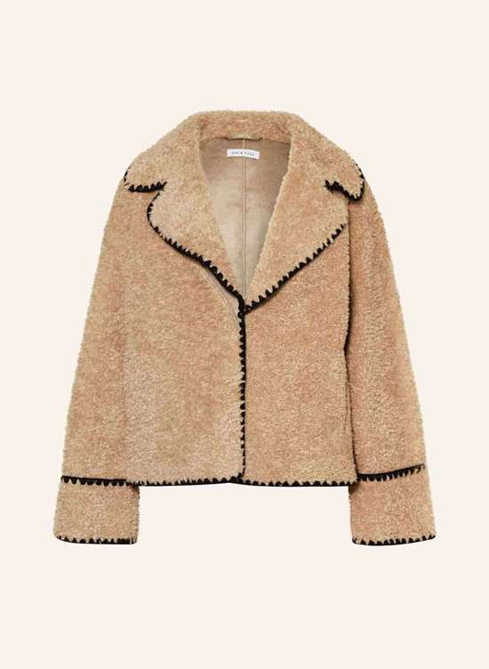 Меховая куртка тедди