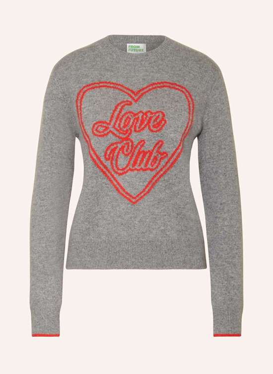 серый / красный