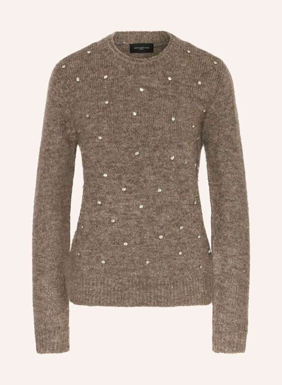 Свитер с драгоценными камнями CMDIAMOND