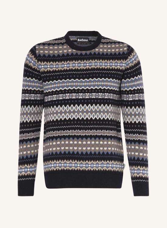 темно-синий/белый/темно-серый