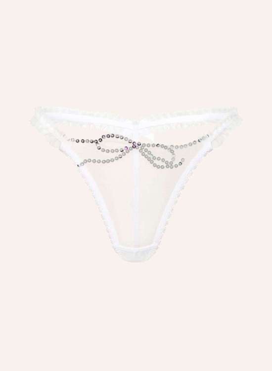 Нитка с пайетками MELLE