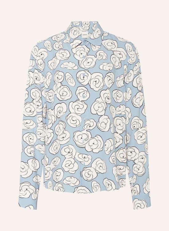 светло-синий/белый