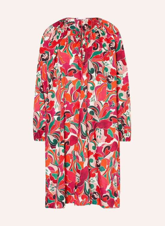 кремовый/красный/фуксия