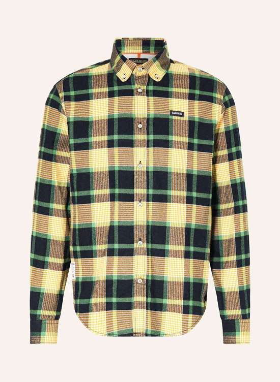 зеленый/темно-желтый/серый