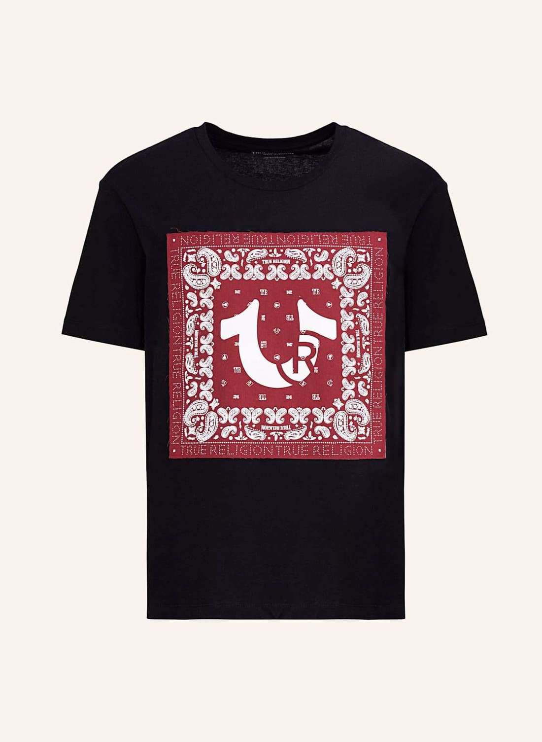 Футболка PAISLEY TWILL APPLIQUE