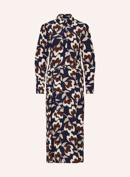 темно-синий/коричневый/кремовый