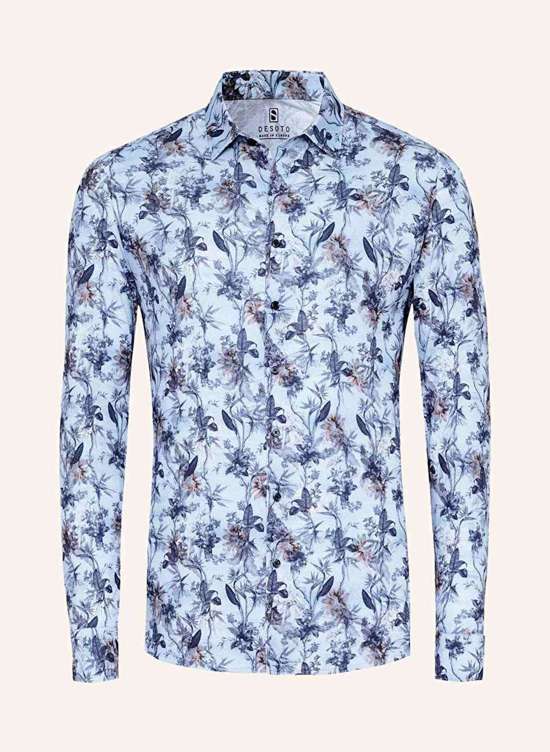 Рубашка с цветочным узором