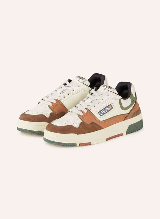 экрю/коричневый/темно-зеленый