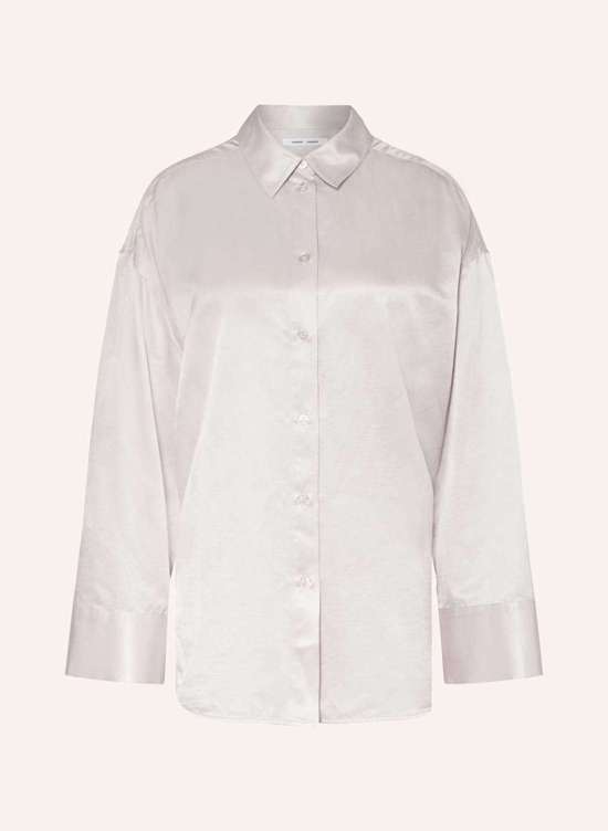 Блуза-рубашка из шелка SAMARIKA