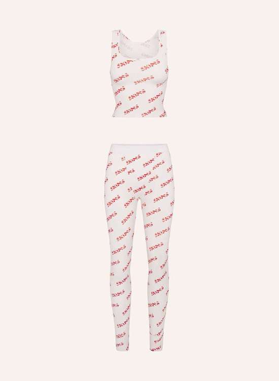 candy cane print