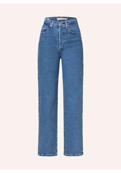 Прямые джинсы RIBCAGE STRAIGHT ANKLE