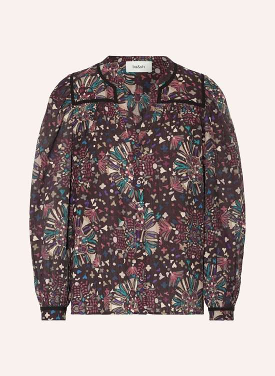 темно-коричневый/лиловый/розовый