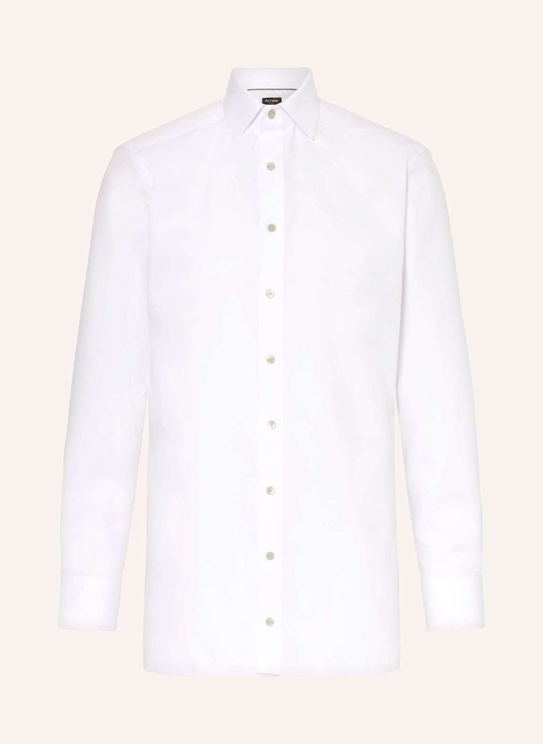 Рубашка современного кроя с удлиненными рукавами