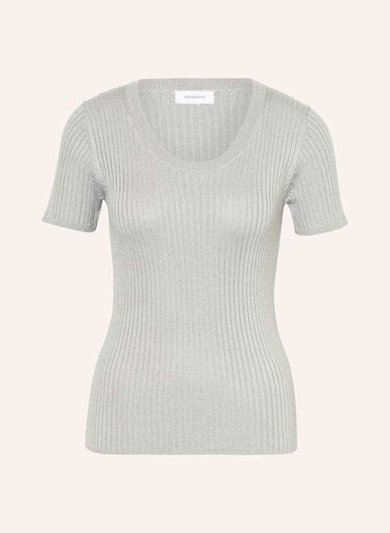 светло-серый меланжевый/серебристый