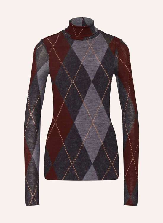 темно-серый/серый/темно-красный