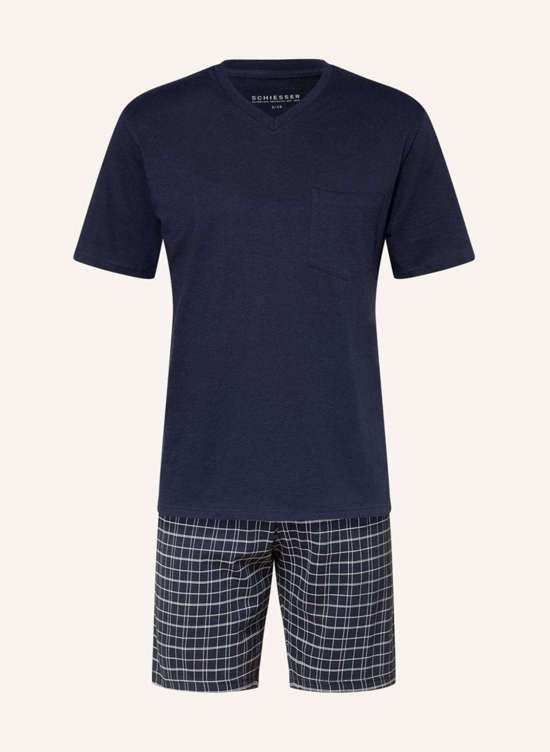 темно-синий/белый